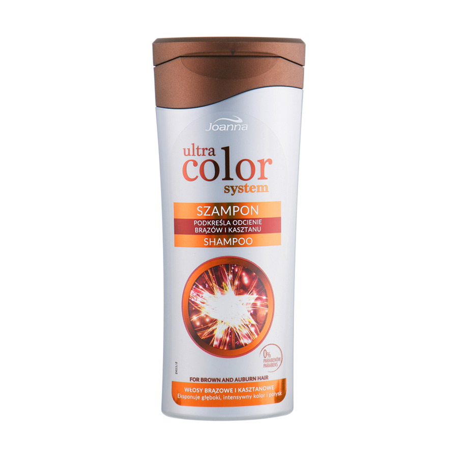 Шампунь Joanna Ultra Color System Shampoo для каштаново-коричневого волосся, 200 мл